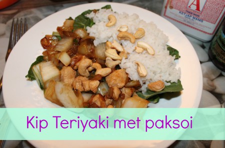Recept: Kip teriyaki met paksoi en rijst