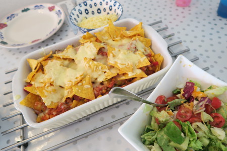 Ovenschotel met tortillachips 