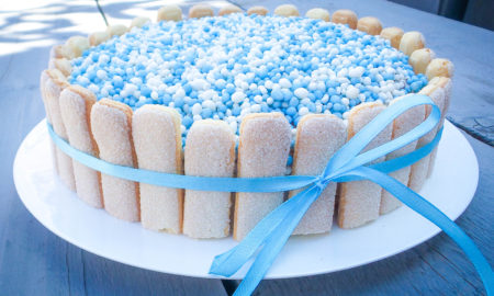 Recept: Gender reveal taart