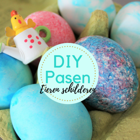 Wonderbaarlijk DIY: 3x Eieren schilderen voor Pasen met kinderen - Kelly Caresse NE-61