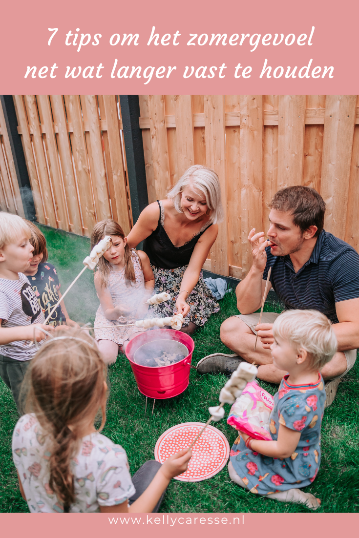 Zomer Tips 7 tips om het zomergevoel nog even vast te houden - Kelly Caresse